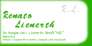 renato lienerth business card